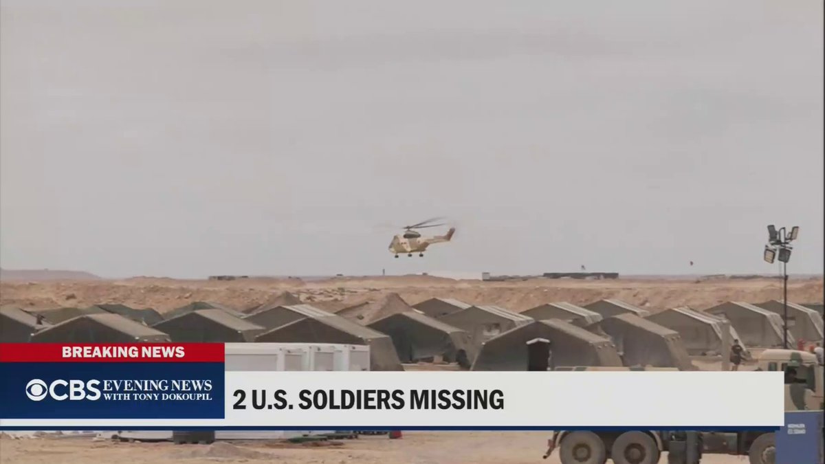 One of the two American service members missing in Morocco entered the water in an attempt to rescue the other, defense officials told CBS News on Monday. Search and rescue operations remain ongoing.
