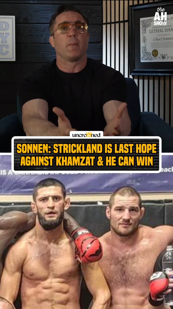 Chael Sonnen believes Sean Strickland has a real chance of beating Khamzat Chimaev 🔮 #HelwaniShow #UFC328
