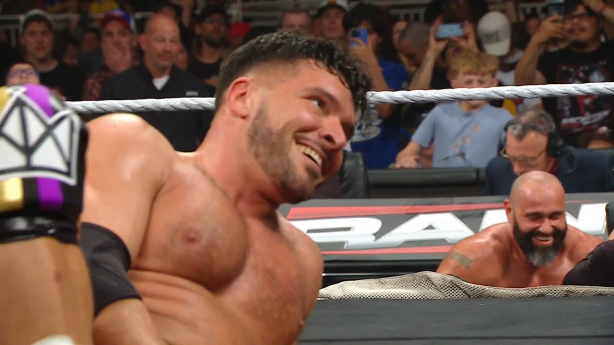 Rusev and “All Ego” Ethan Page score a HUGE win tonight! 👀 Penta has some serious competition for that Intercontinental Title!