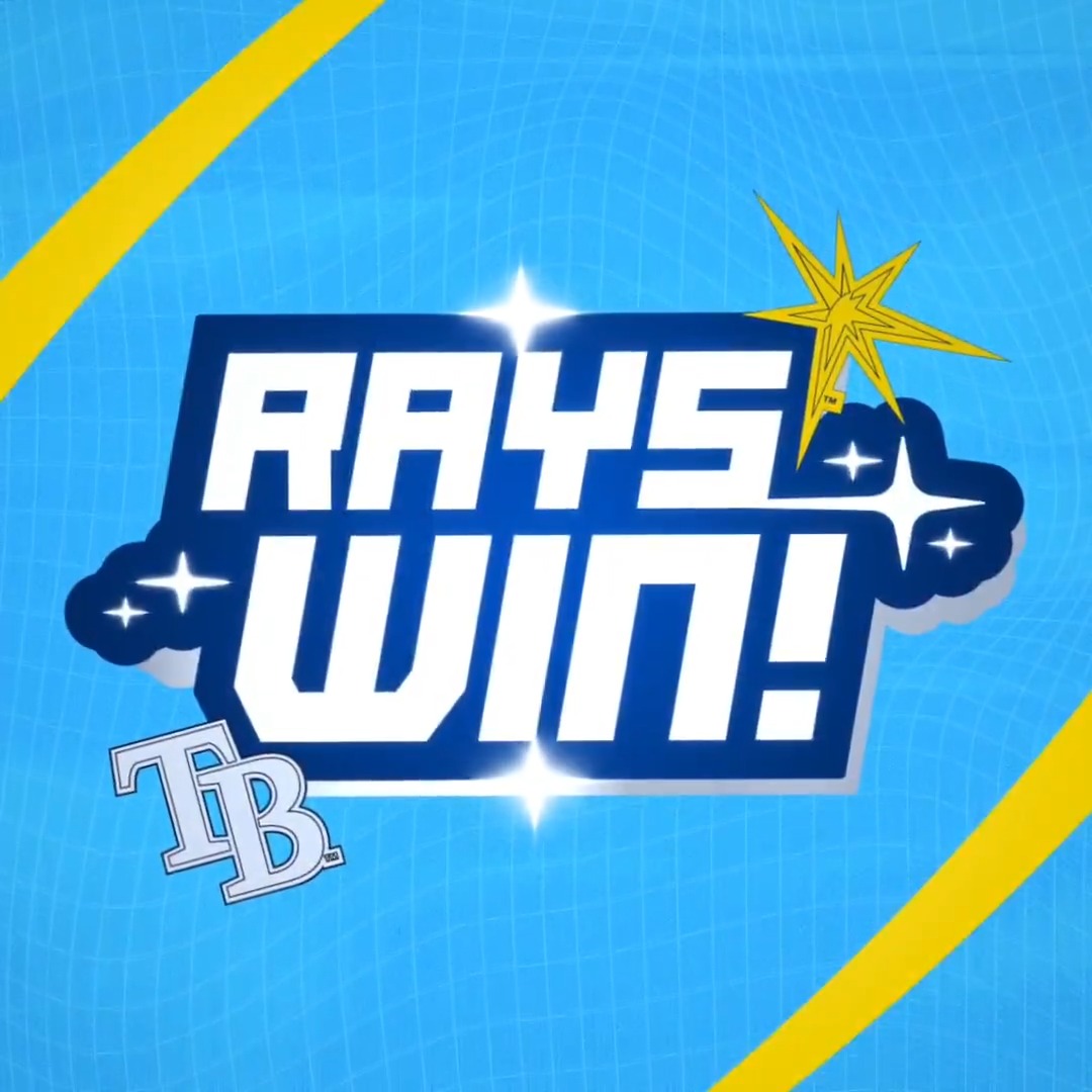 The first Mondub in May #RaysUp | #RaysWin