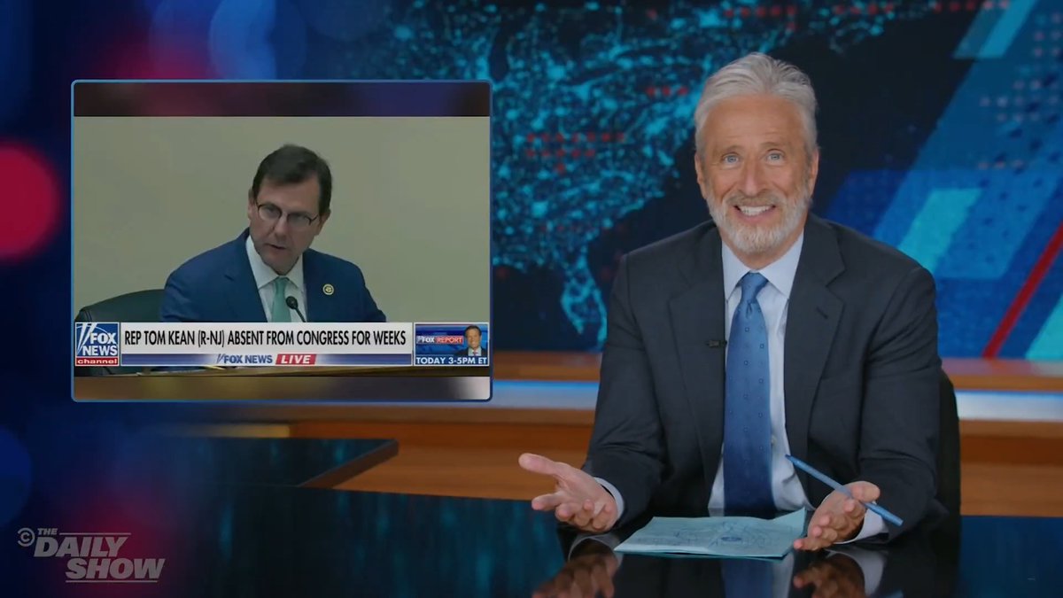 “An actual king, born of the lineage of kings we fought to establish our constitutional republic, had to come back here to remind us to wake the f**k up” @JonStewart
