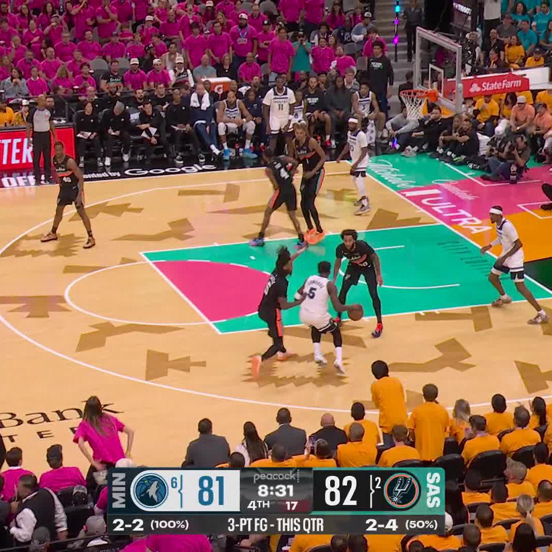 WEMBY BLOCK ➡️ FOX LAY 📺NBA on NBC and Peacock