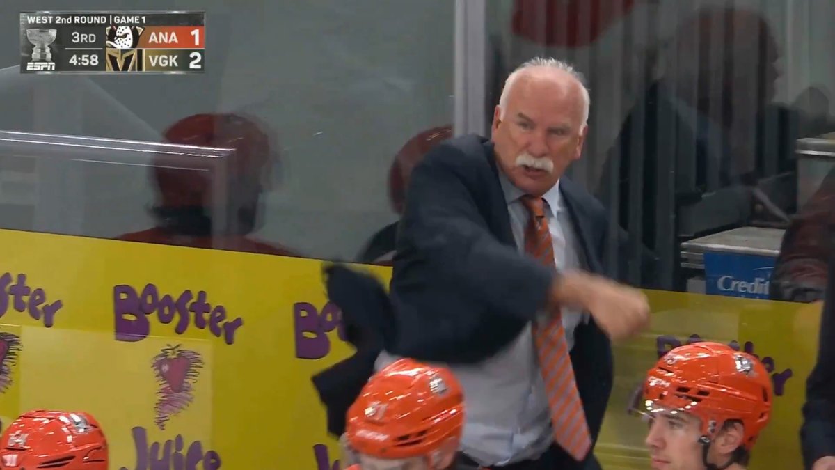 The Ducks have every right to be pissed. Barbashev is clearly short of the red line and LaCombe looks to be in a favorable position of Eichel. Certainly a controversial call