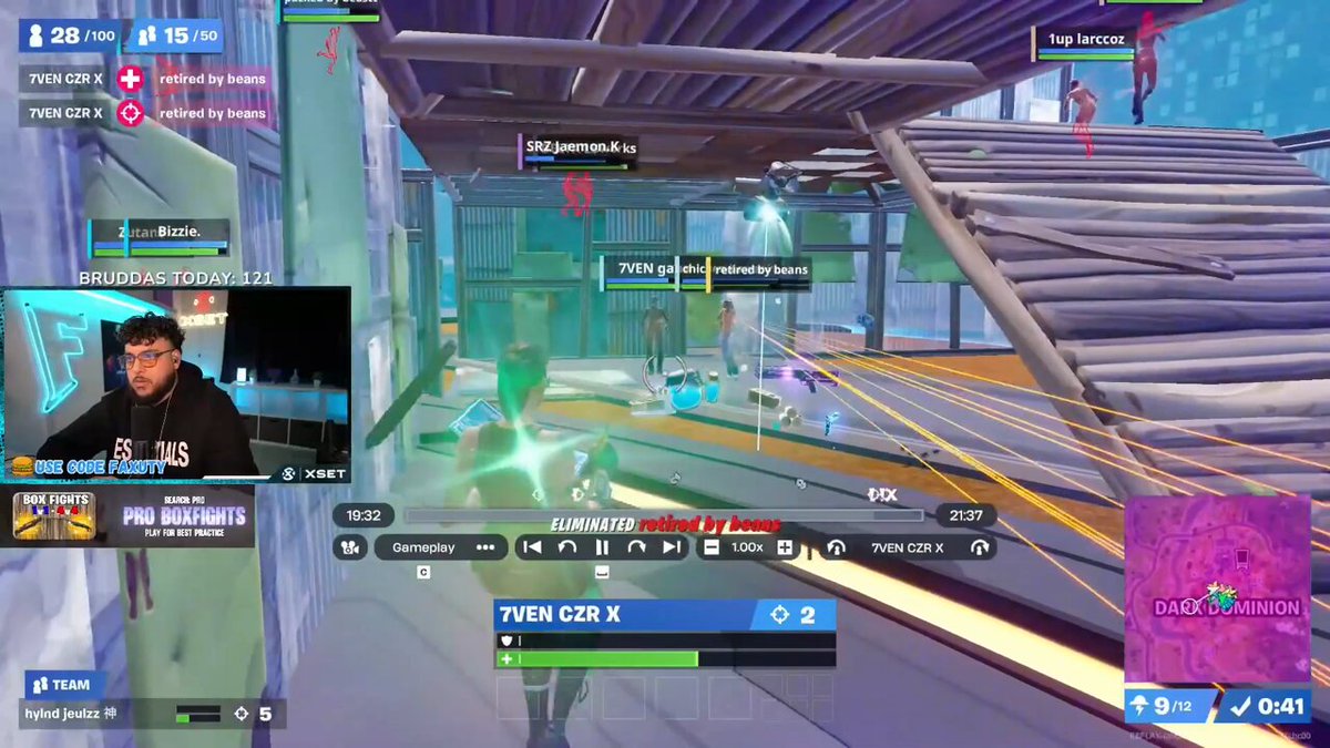 Did I just leak secret shockwave tech?😂 XSET Faxuty 7VEN CZRX