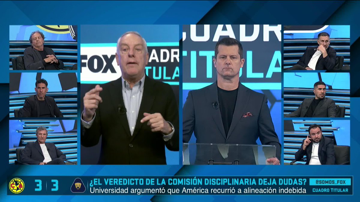 ¿El veredicto de la Comisión Disciplinaria dejó dudas? “Por supuesto que es una alineación indebida, en mi opinión”: Arturo Brizio Carter. #CuadroTitular 🔥⚽