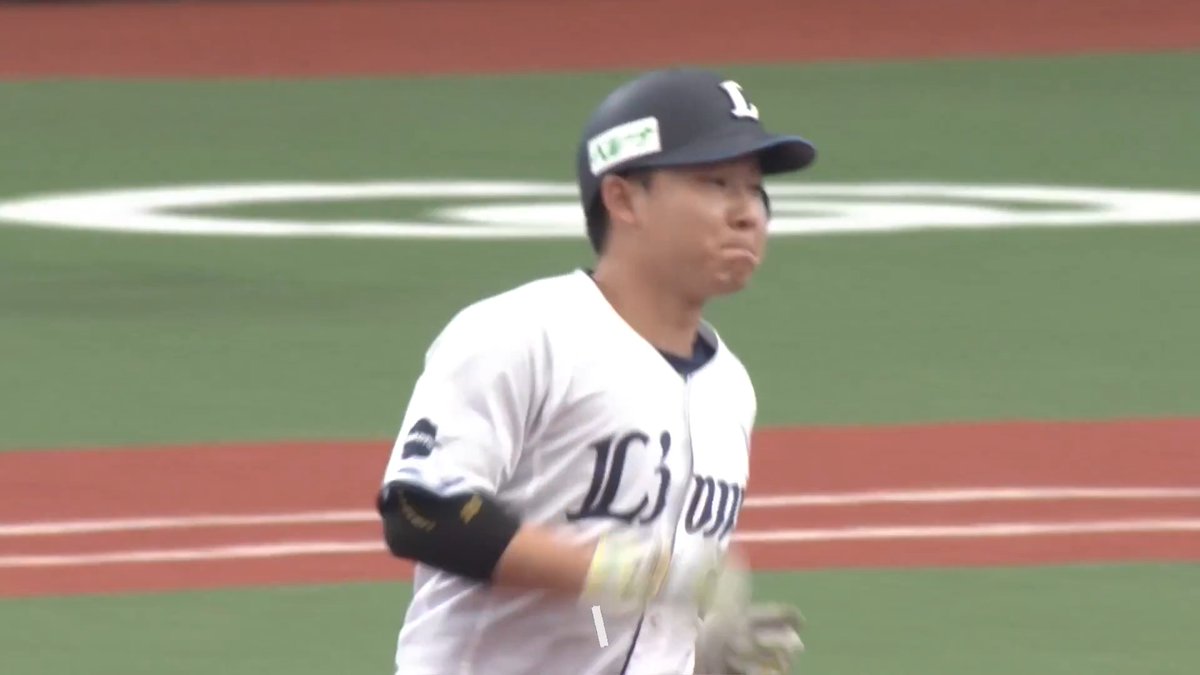 #古賀悠斗 選手が3点本塁打を放つ！ バッテリーの #渡邉勇太朗 投手に先制点をプレゼントです！ #seibulions #打破 #圧倒的至近距離 #ポケモンベースボールフェスタ