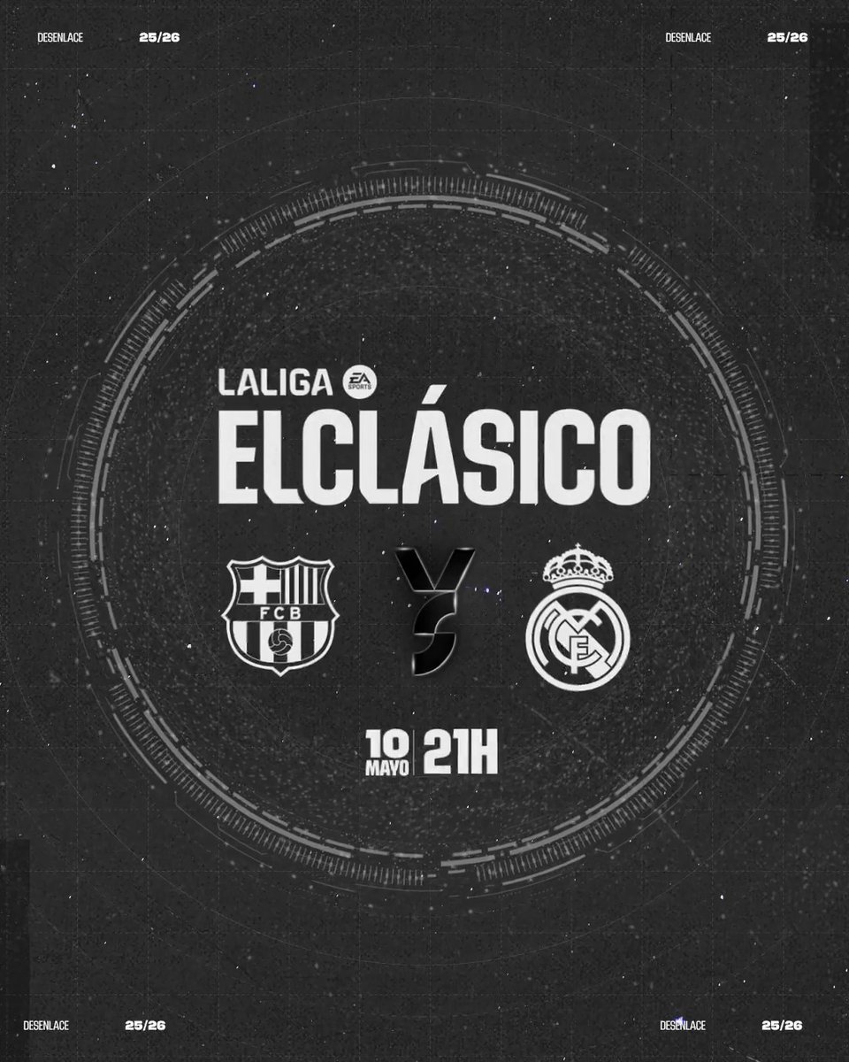 ✨ Hay noches que marcan generaciones. Haz más grande tu legado. #ELCLÁSICO | #DESENLACELALIGA | #42LEGADOSLALIGA
