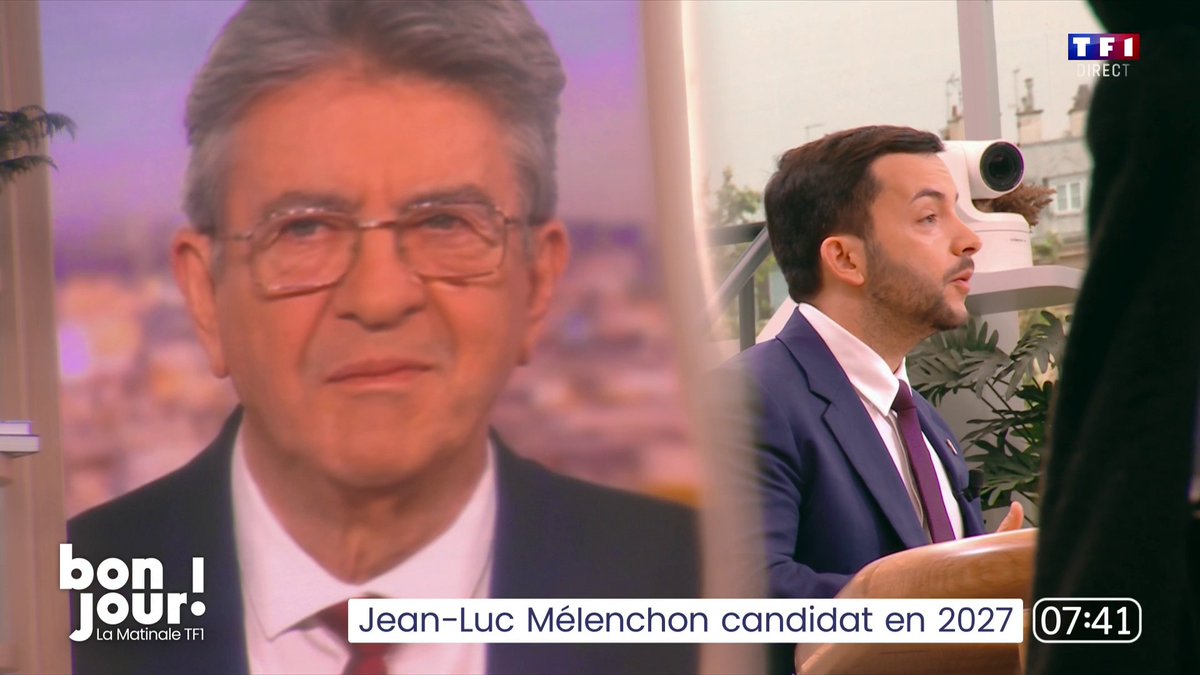 🔴🗣️ "Le RN est mon adversaire principal", a lancé Jean-Luc Mélenchon sur TF1 dimanche. "Il ferait mieux de proposer des choses intéressantes", réagit Jean-Philippe Tanguy Ⓜ️. "S'il veut faire une campagne uniquement contre le RN, tant pis pour lui." 📺 #EnTouteFranchise avec Adrien Gindre
