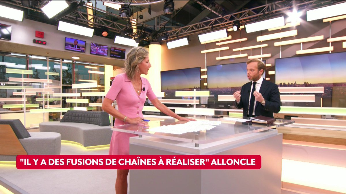 🔴 "Il y a une place disproportionnée, notamment sur France 2, accordée aux jeux", soutient le député UDR Charles Alloncle, rapporteur de la commission d'enquête sur l'audiovisuel public, selon qui une fusion permettrait de réaliser 200 millions d'euros d'économies. #canal16