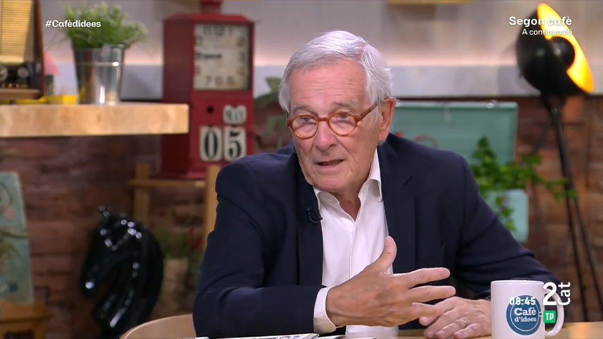 ☕ Xavier Trias admet la situació "complicada" de Junts davant l'auge en les enquestes d'Aliança Catalana 🗣️ "Estem acomplexats i hem de deixar d'estar acomplexats" 📲