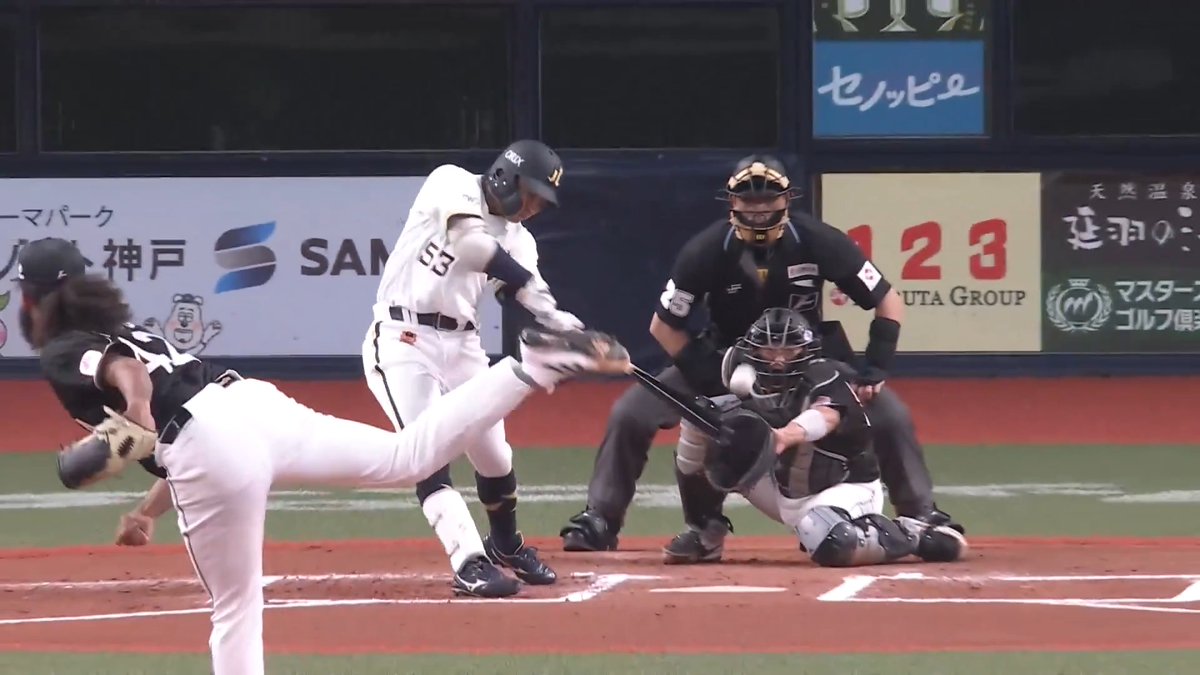 帰ってきたギボチャン！😭 オリックス ギボチャン 選手が支配下登録復帰後初安打を放つ！㊗✨ 👇ライブ配信・見逃し配信を見る