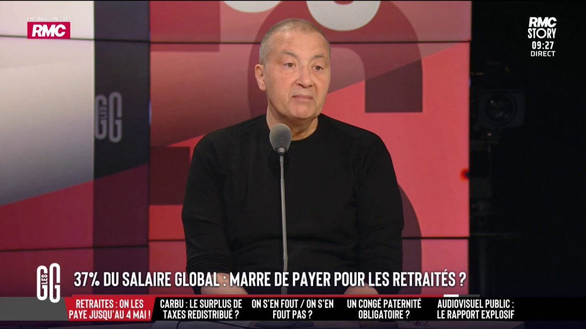 💶 Marre de bosser pour les retraités ? 🗣️Mourad Boudjellal : "Notre système de retraites est une pyramide de Ponzi et qu'il faut totalement le revoir. Ça va exploser. Si on n'a pas des politiques courageux pour l'atomiser, on ne s'en sortira pas." #GGRMC