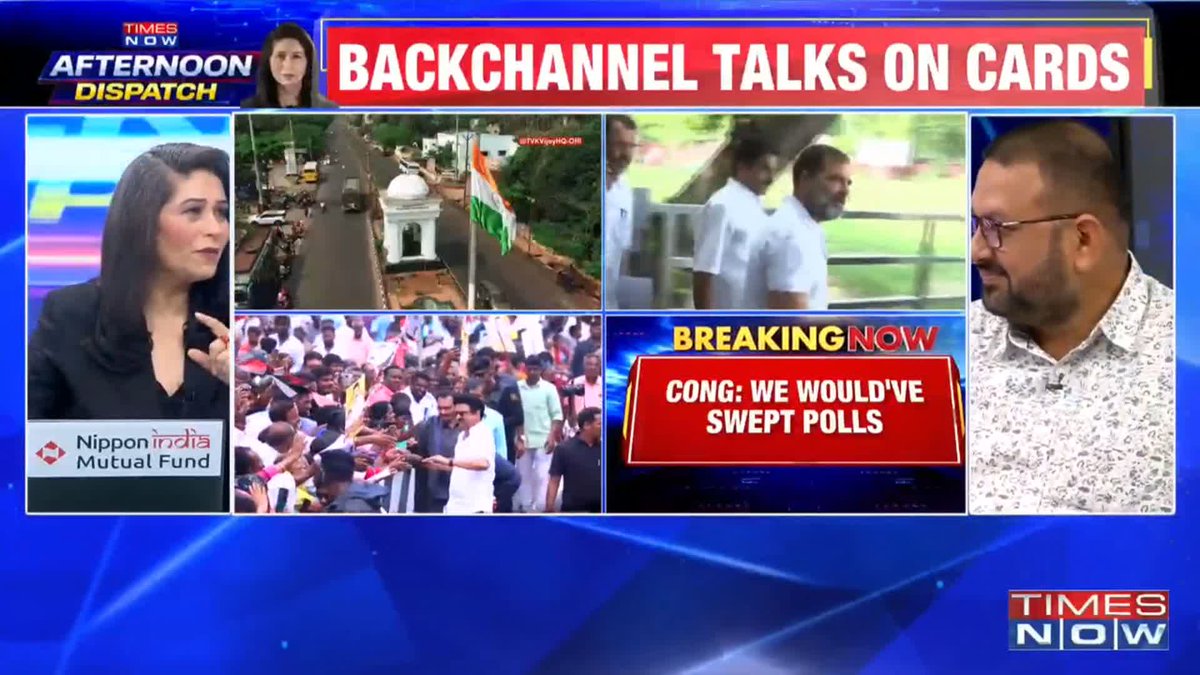 Congress would certainly want to enjoy power at the local bodies &amp; panchayats if they align with TVK while TVK would need support from Centre to fulfil his promises. Answer lies only with Vijay.
