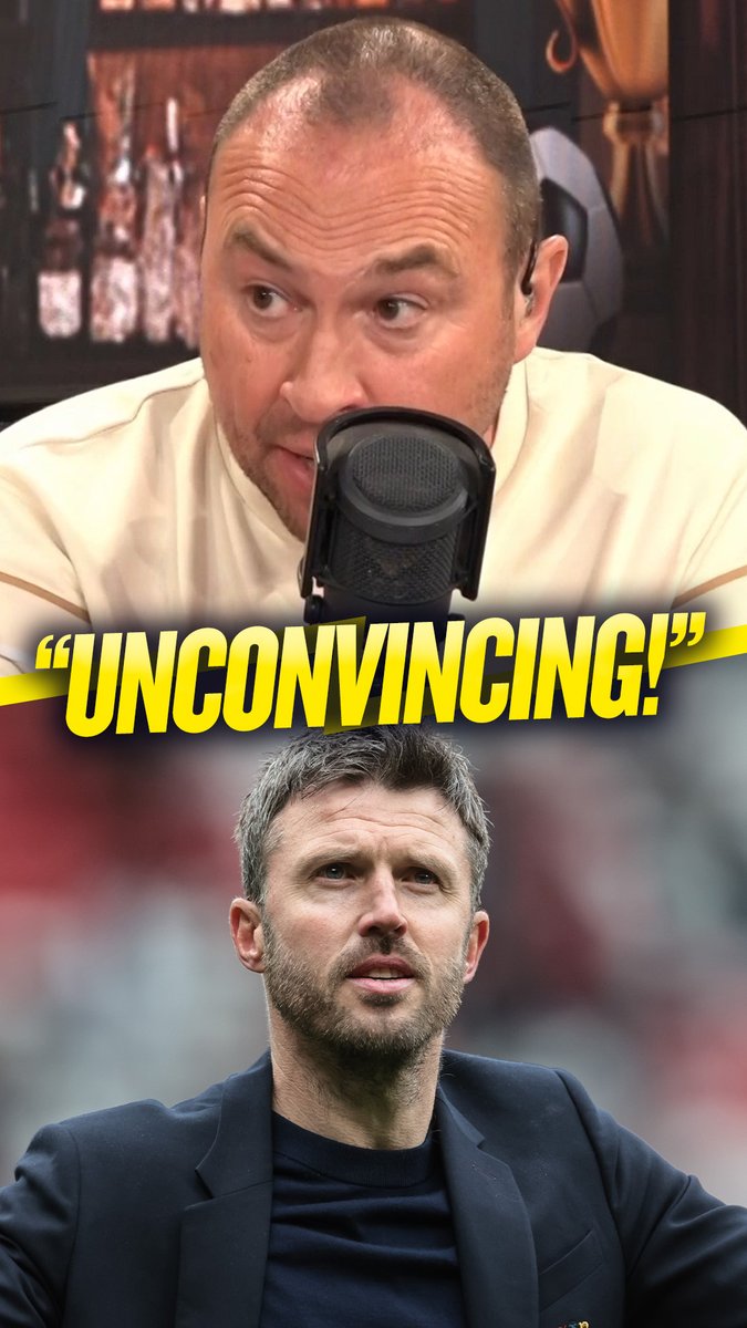 ❌ "You can't ignore that they've played only 40 games..." 😬 "Carrick's been good, but they've not been excellent." 👀 "#MUFC are unconvincing!" Jason Cundy explains why he's still unconvinced by Michael Carrick's Man United 🔴