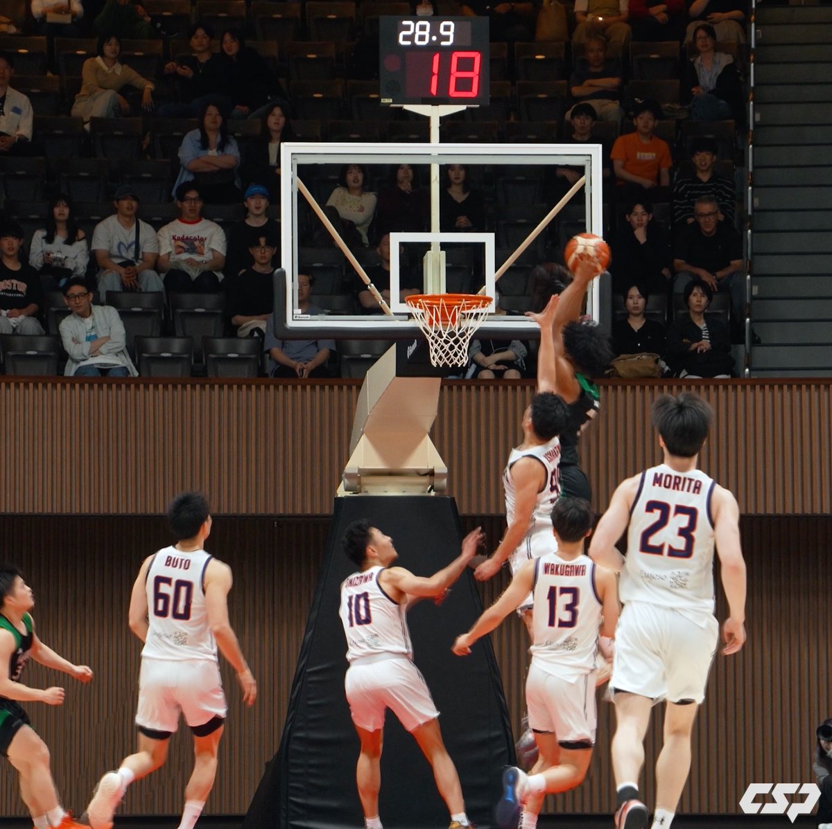 会場騒然🥶🥶🥶 激戦のラストは南澤 空からの...アリーーーーーーーーーーム!!!!!!!!!! 白鷗大学が2年連続となる決勝進出! 白鷗大学男子バスケットボール部 #スプリングトーナメント #大学バスケ