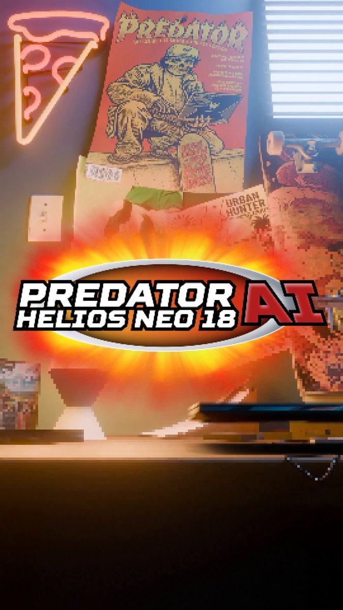 The Predator Helios Neo 18 AI just filled your special bar. 🛹 RTX 5080. #IntelCoreUltra 9. 240Hz. Learn More: