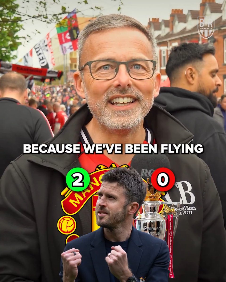Do Manchester United fans think they could have won the league had Michael Carrick been in charge all season? 🏆 (w/ Miles 🫰🏾🇬🇭)