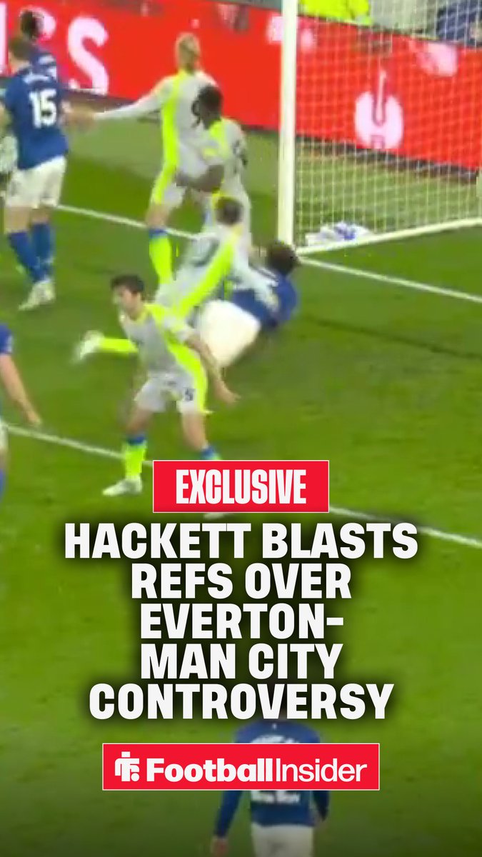 ๐จ "It's got to ๐๐๐๐" - Ex-PGMOL chief KEITH HACKETT blasts refs over Everton-Man City penalty shocker and even urges PL chiefs to sign ๐๐๐ stars after re-analysing the footage.