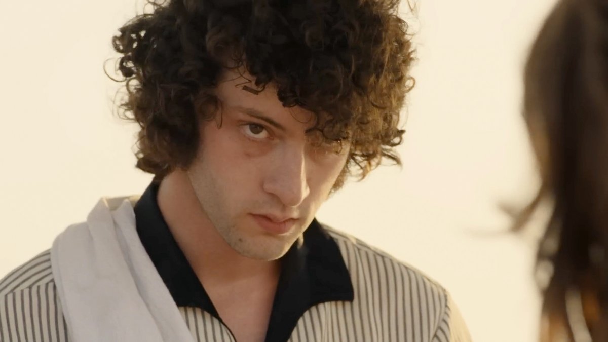 Dominic Sessa stars as Anthony Bourdain in #Tony. In theaters this August.