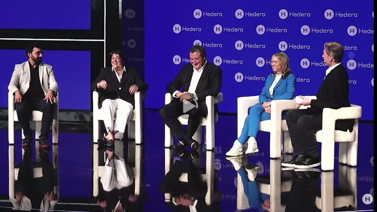 🚨“WE'RE READY TO GO GUYS.” THE DTCC ON TOKENISATION @ #HEDERACON2026 Nadine Chakar of DTCC lays it out talking about DTCC’s latest move tokenising securities! This is just a soft launch to get the industry ready for “tokenising the future.” come October! Her words, not ours.