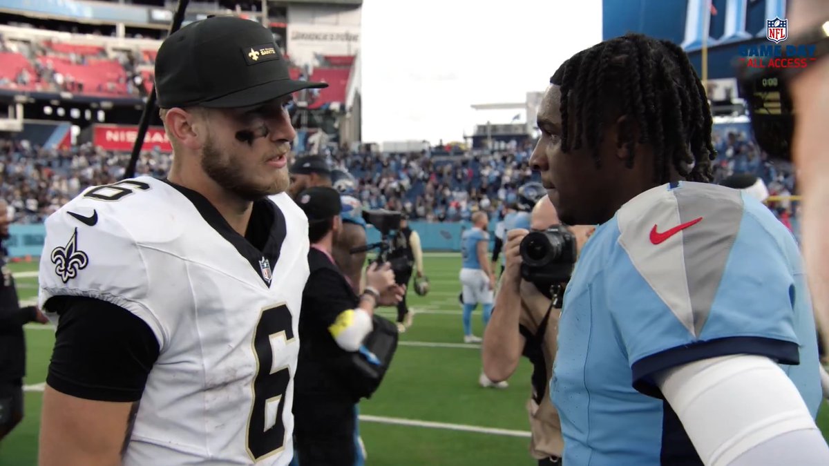 Shough vs. Ward last year was cinema 🔊 Future is bright for these two Tennessee Titans | New Orleans Saints