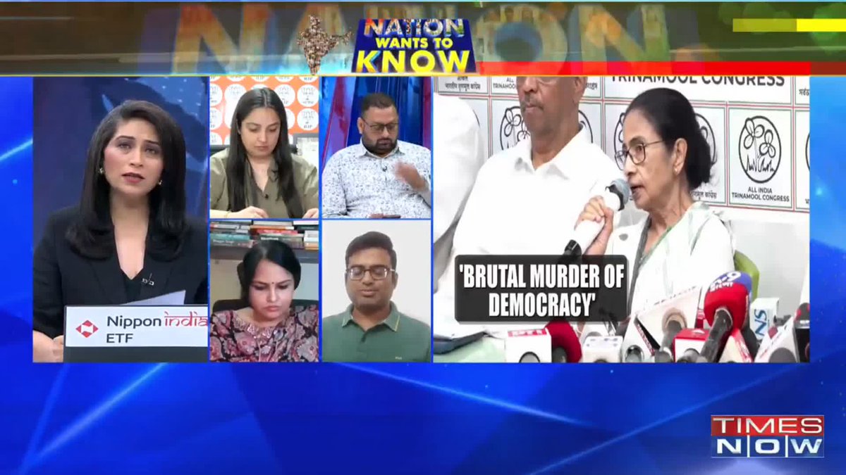 Mamata Banerjee Refuses to Resign Mamata Banerjee has all the rights to not resign: @AkashMuni01 tells @ShreyaDhoundial If 9 lakh voters have been added from other states wrongfully, what’s stopping TMC from approaching SC with evidence?: JVC Sreeram (Bulls Eye)