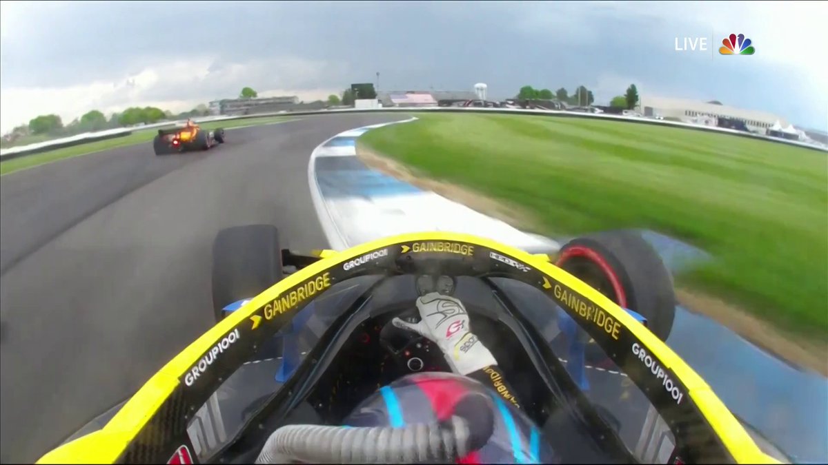 Colton ¿Qué haces peleando un puesto 15 en la F2? Volvé a casa! #IndyCar #IndyGP