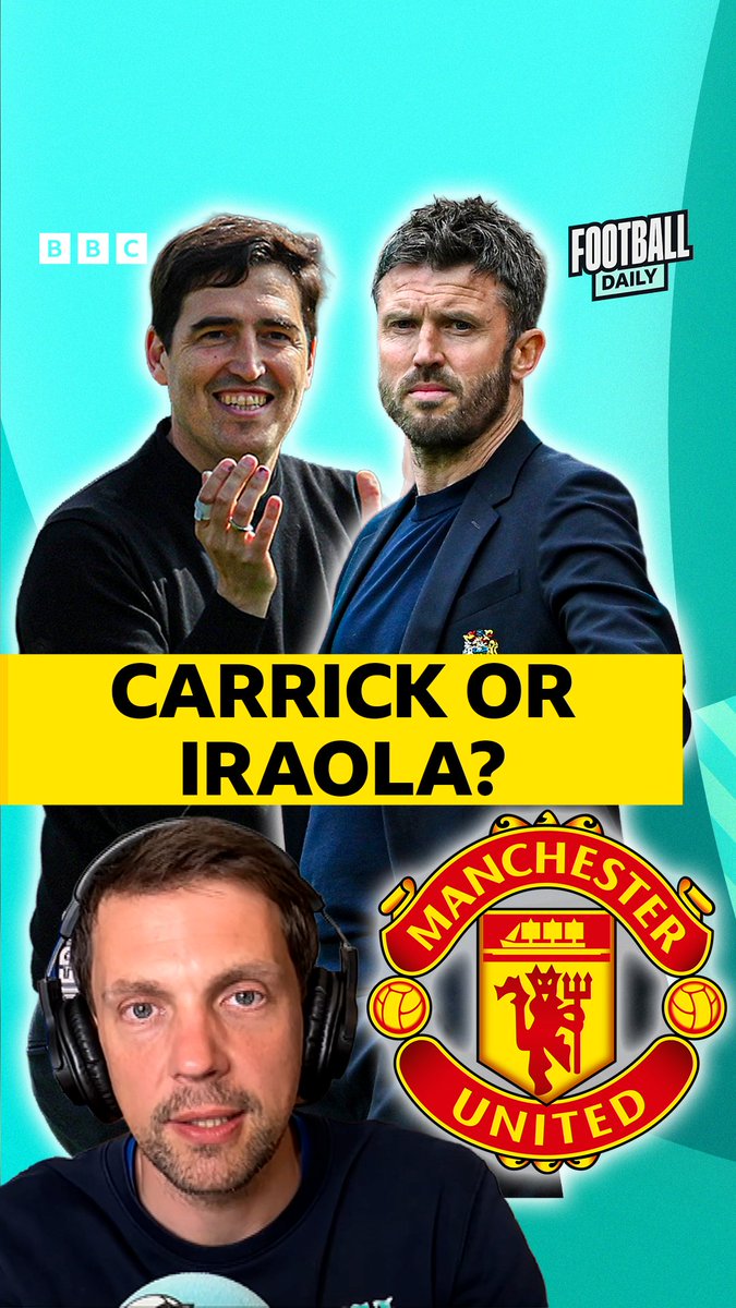 👹🤔 Can Michael Carrick attract better players than Andoni Iraola to #MUFC? #BBCFootball