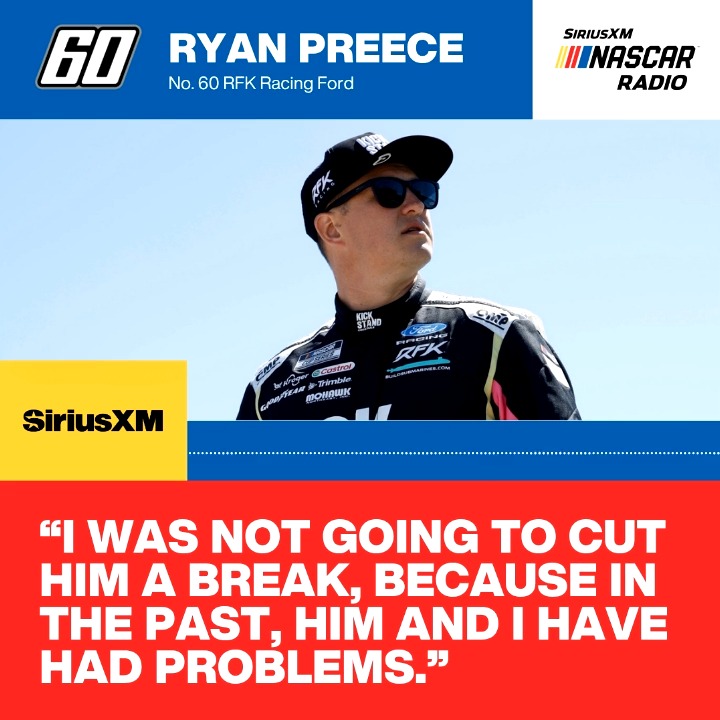 .Ryan Preece details the incident with Ty Gibbs on Sunday at Texas Motor Speedway. 🤷🏼 "Could I cut him a break? Probably could've, but I didn't." More with the RFK Racing driver from #LateShift →