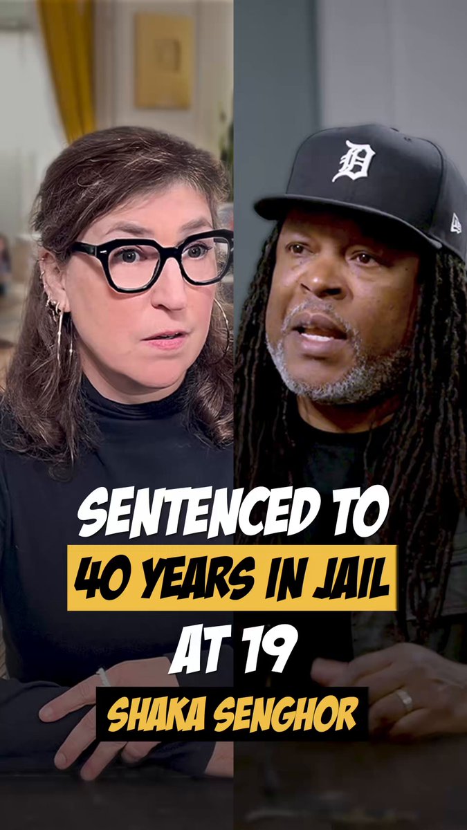 You won’t believe the transformation behind this story. From a runaway teen escaping a traumatic home, to addiction to crack cocaine, being shot and living with PTSD, committing a murder that led to a potential 40-year prison sentence, and enduring 4.5 years in solitary confinement...this is the unbelievable life journey of Shaka Senghor (Shaka Senghor). Click the ▶️ for the full episode! 🧠💥 Watch episodes & bonus content ad free on Substack ▶️ 🔗 #BialikBreakdown #mayimbialik #MentalHealth #Redemption #PrisonReform
