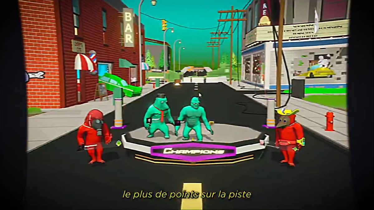 De la danse, des bananes et des singes...