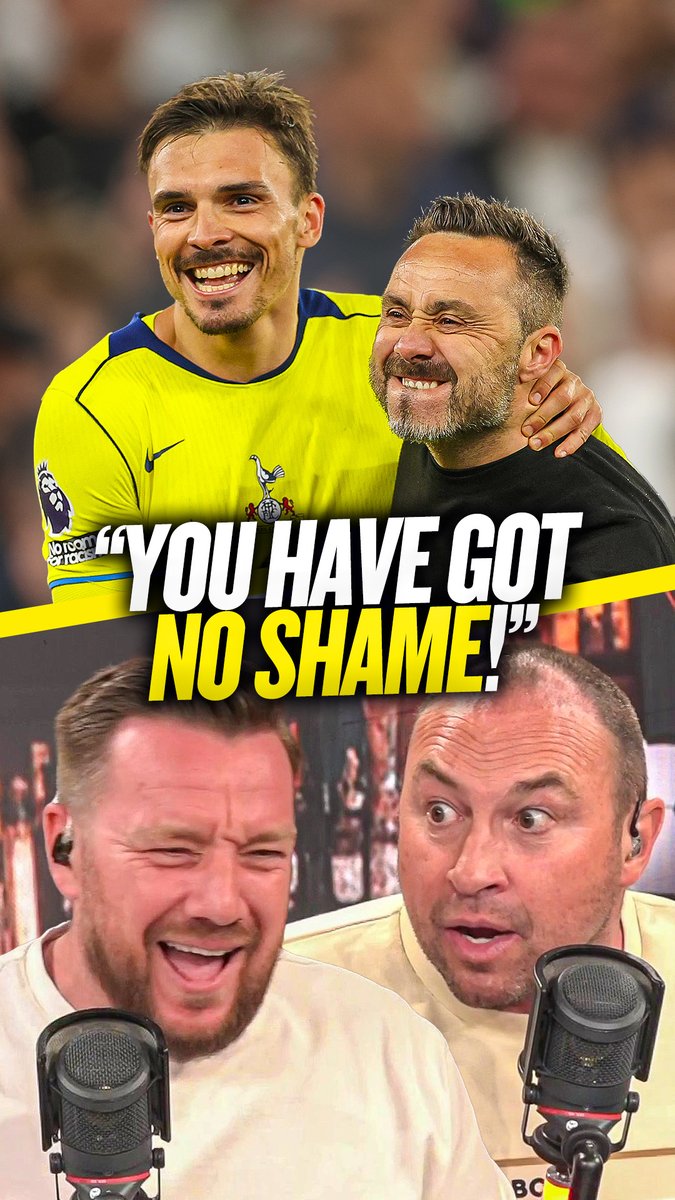 🤩 O'Hara: "We were brilliant!" 🤦‍♂️ Cundy: 'You think that's brilliant?" 🤷‍♂️ O'Hara: "Was it a brilliant performance?" 😡 Cundy: "No, no, no, NO!" Jason Cundy could not believe Jamie O'Hara's reaction to #THFC beating #AVFC! 🤯