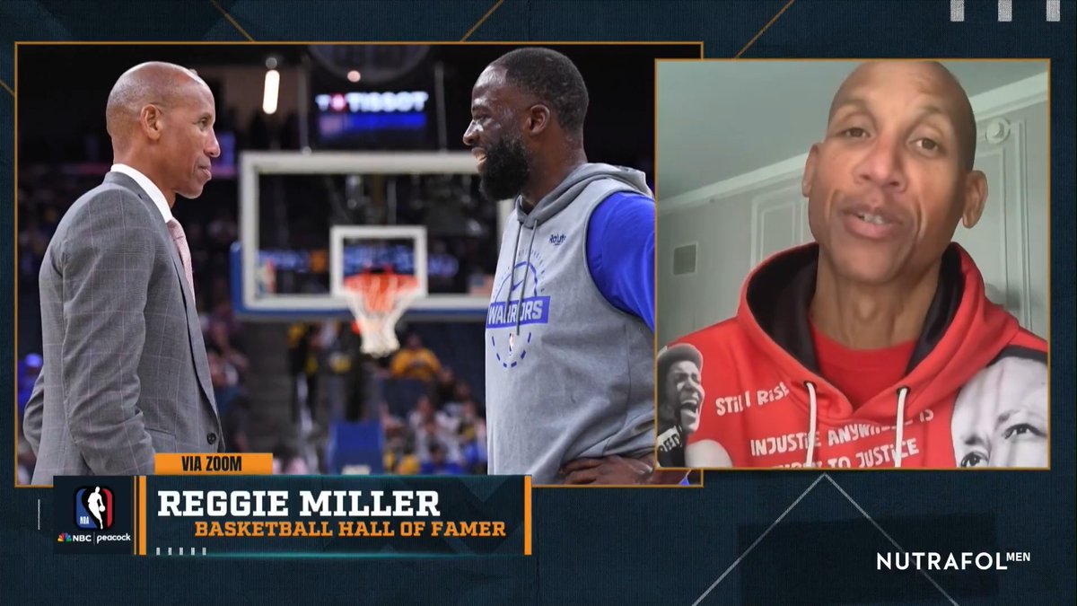Would you rather have Draymond Green's career, or Carmelo Anthony's? Reggie Miller gives his thoughts. (Nutrafol #PARTNER)