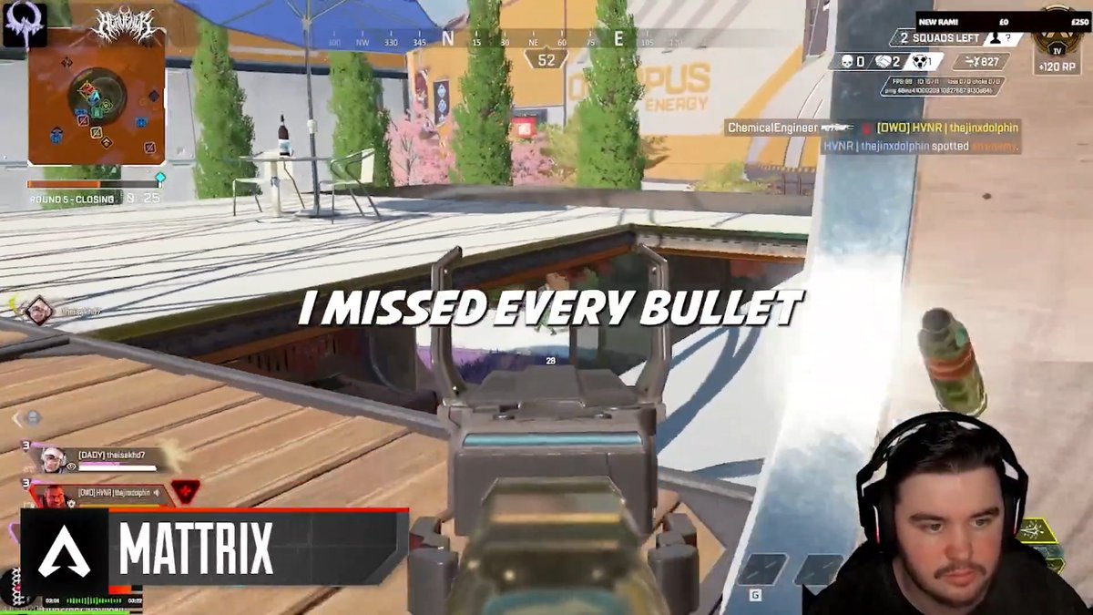 "I MISSED EVERY BULLET" ...me too, man. me too 💀 Remember to submit your best (or worst) clips to be featured on the #ALGS broadcast!