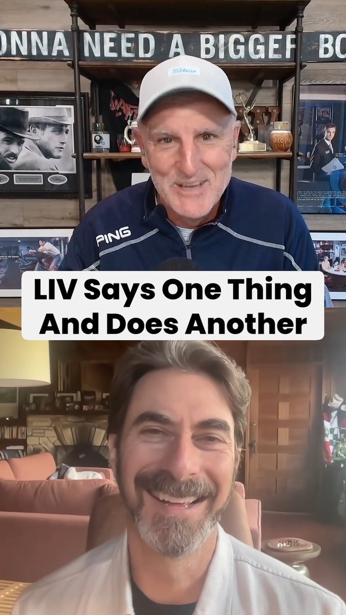 LIV’s character was exposed from its first event... Alan Shipnuck was kicked out of a LIV event, texted Greg Norman, and was told he didn’t know what happened. Then a photo showed Norman watching the whole thing. Say one thing, do another… nothing really connected trey wingo Alan Shipnuck