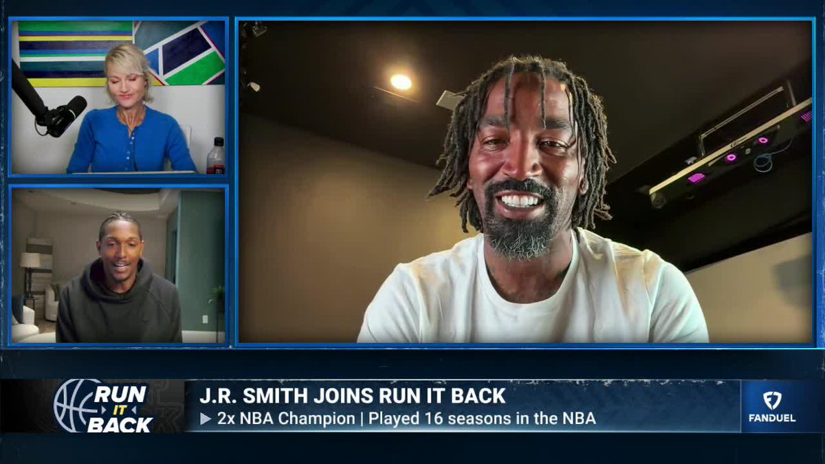 JR Smith says LeBron has ended the GOAT conversation 🗣️🐐 "With no other guys... all the flack for the nepotism, he's out there winning with his son. So I don't want to hear nothing." Michelle Beadle | Lou Williams | JR Smith