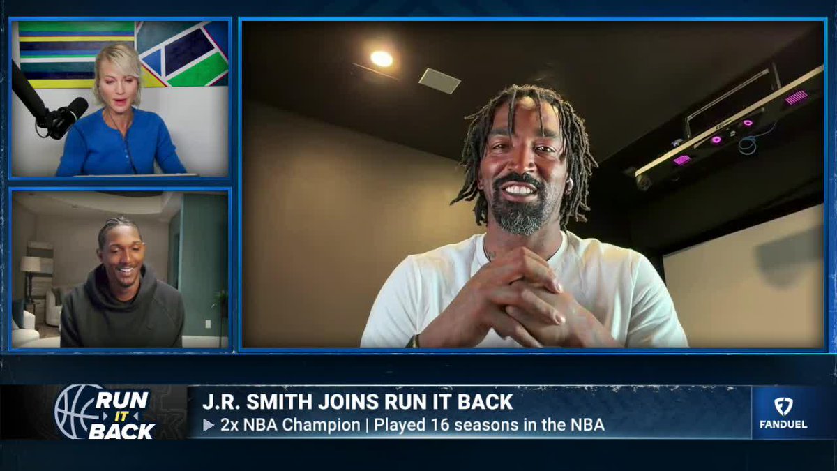 JR Smith doesn't think the Rockets would be better off moving away from Kevin Durant 🙅‍♂️ "Unless KD don't want to play ball no more, that's the only time I'm moving away from him... he'll have to break up with us every time." Michelle Beadle | Lou Williams | JR Smith