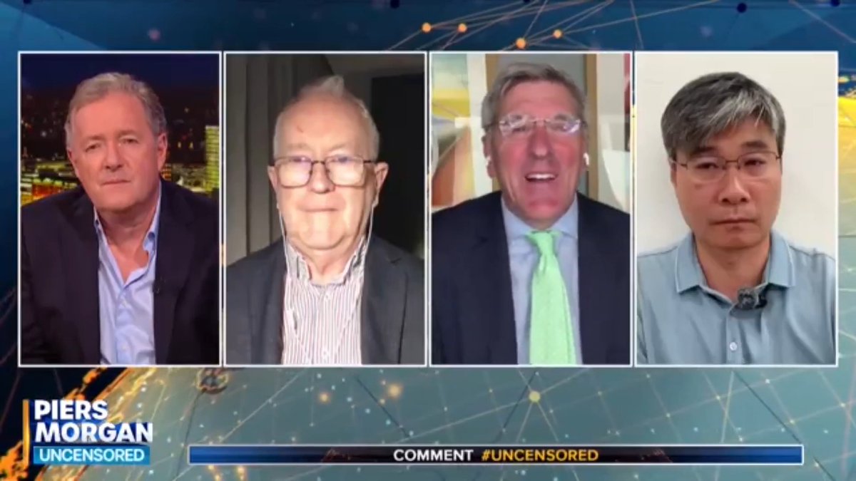 "Grow up! Stop reading Hollywood scripts and realise which planet you're on!" Steve Keen clashes with Steve Moore, calling America the “evil empire” and “the bad guys” in the Iran War. 📺 Piers Morgan | Stephen Moore | Prof. Steve Keen