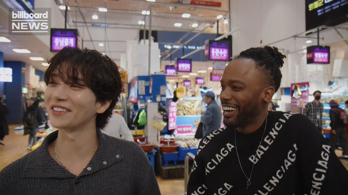 SEVENTEEN of JOSHUA 💎🤭 The 세븐틴(SEVENTEEN) singer Takes Us Out to a fish market in Seoul. 🐟 Stay tuned for more tomorrow, 5/6, at 12 p.m. ET/9 a.m. PT.
