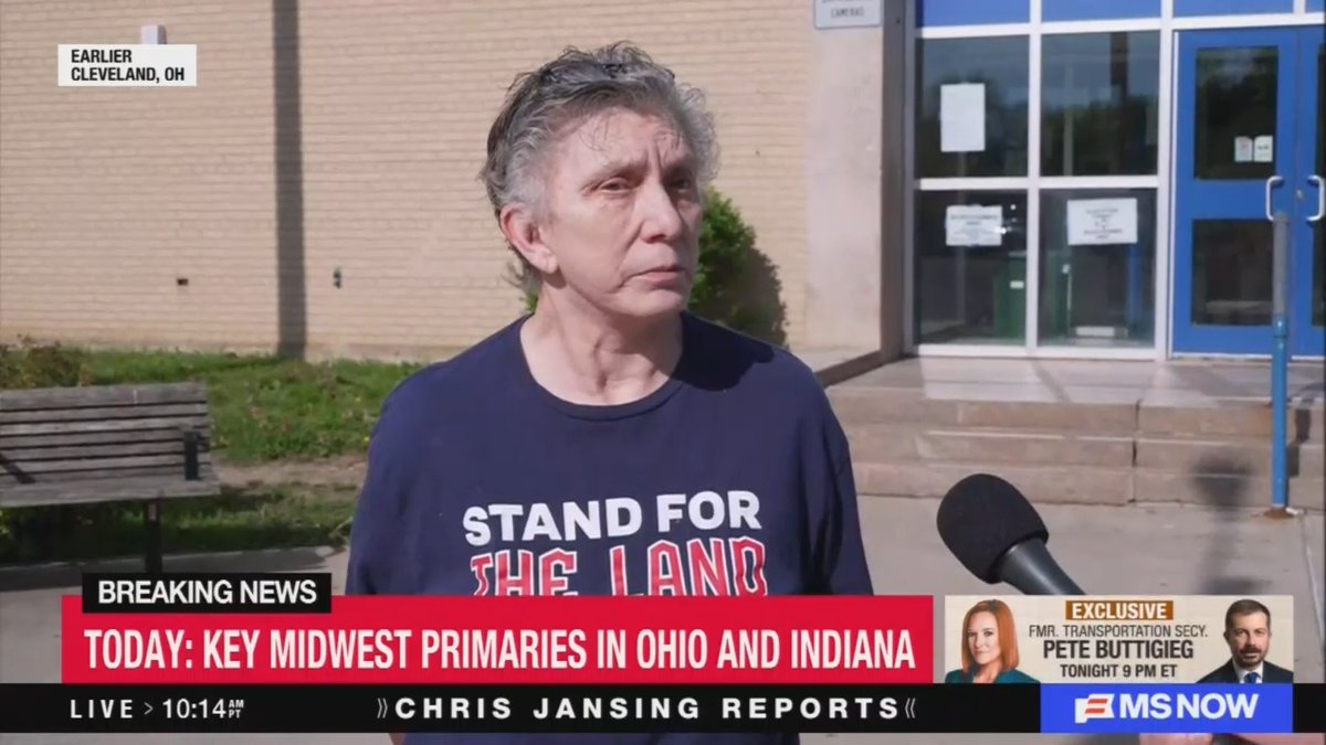 Ohio voter: This world is not what I grew up in. I would like to see it go back to a world where we care about our neighbors, and we're not out for the billionaire who wants to stick everything in his pocket. He doesn't care at all about us.