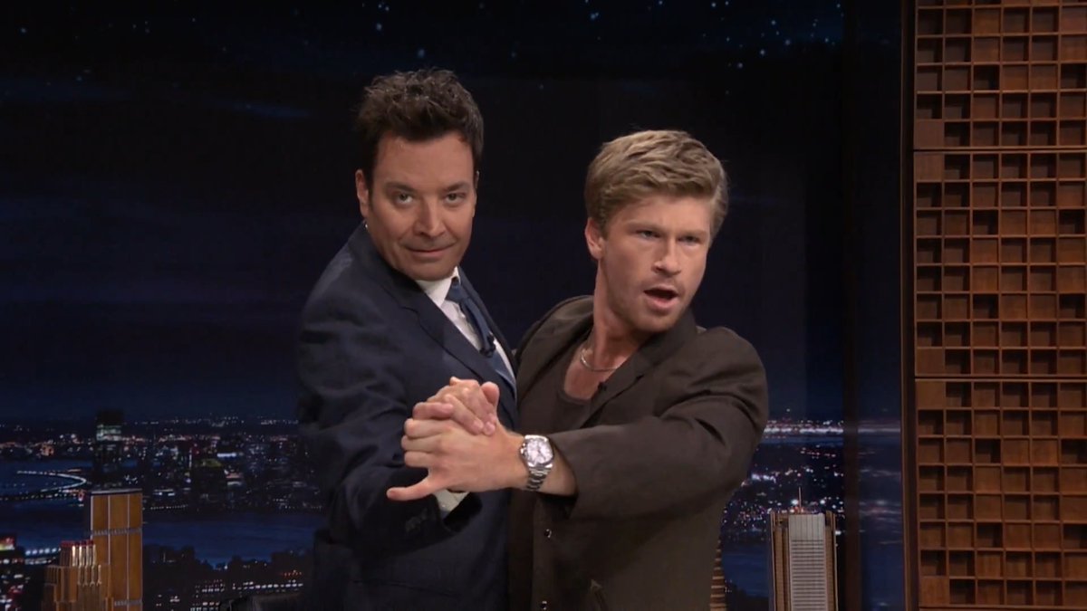 Jimmy gets a lesson from Dancing with the Stars #DWTS winner Robert Irwin on how to do a ballroom hold! #FallonTonight