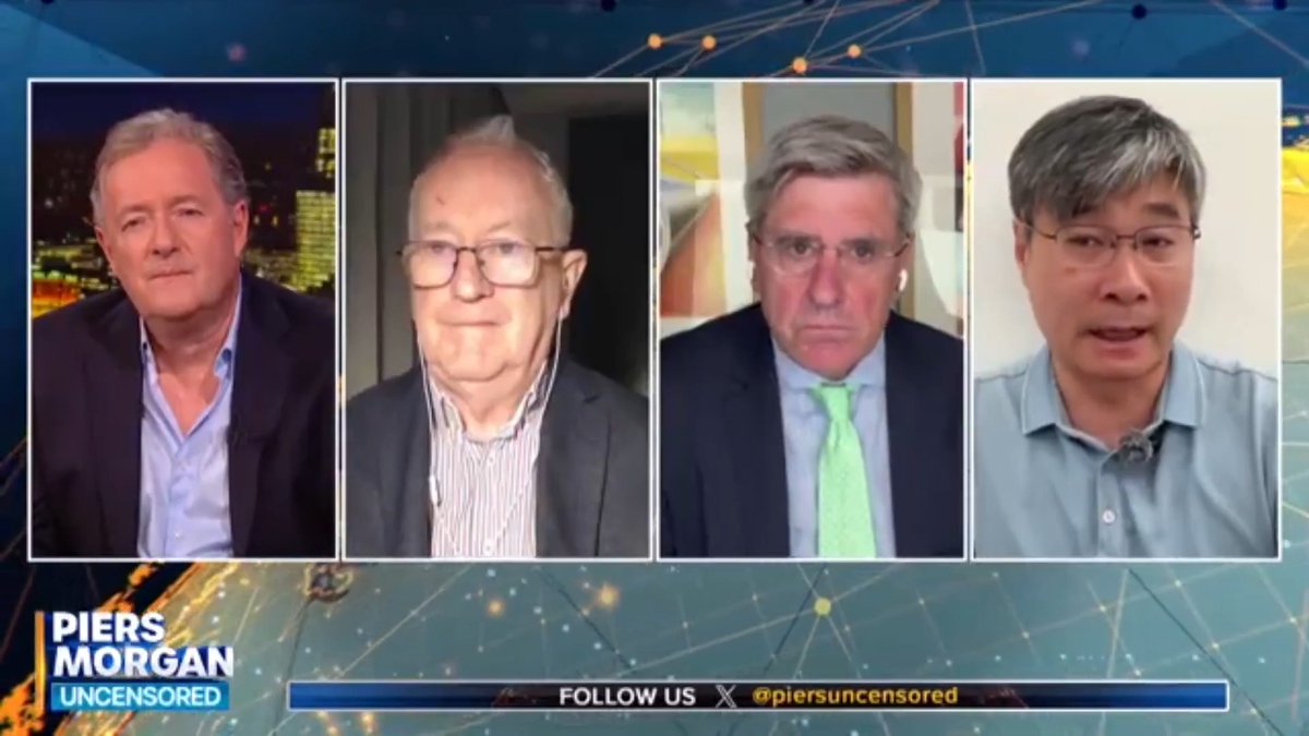 'We are heading for a catastrophic global depression... the outlook is very, very grim!' Professor Jiang believes the world will head into isolationism, echoing the 1930s, as the economic fallout from the Iran War hits. 📺 Piers Morgan | Jiang Xueqin