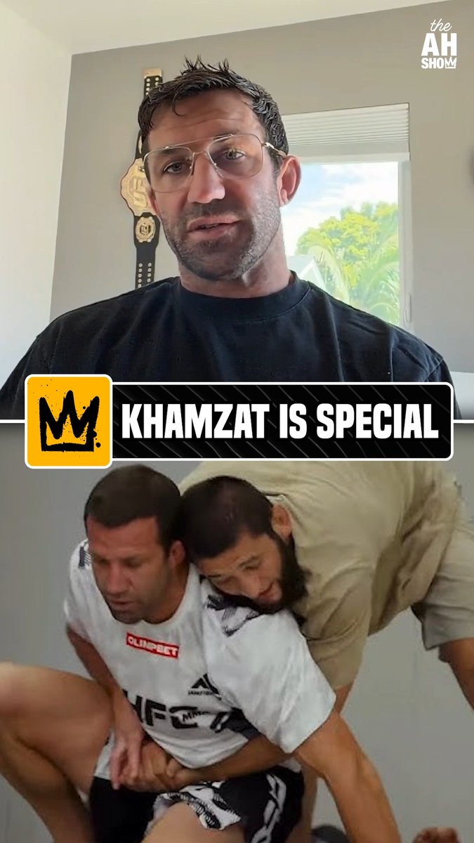 Luke Rockhold knows firsthand how great Khamzat can be when he's at his best 👊🤼 #HelwaniShow #UFC328