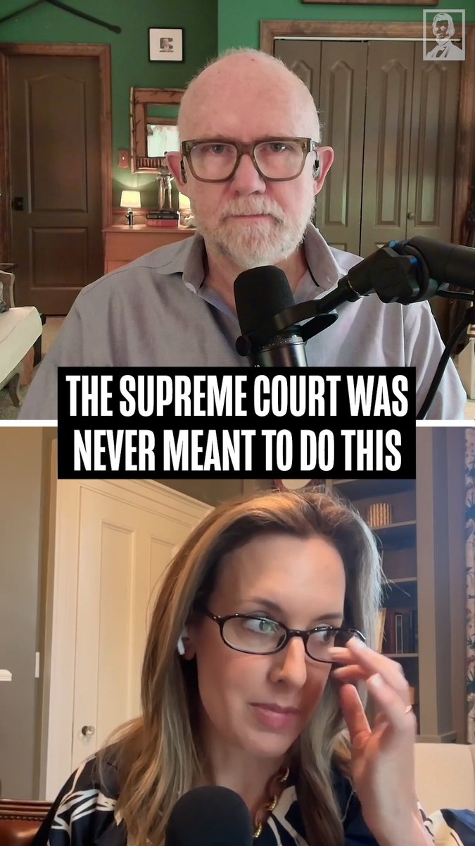 Our Supreme Court is being asked to play a role it was never designed for, and the mess in Congress might be to blame. Listen to Sarah Isgur :