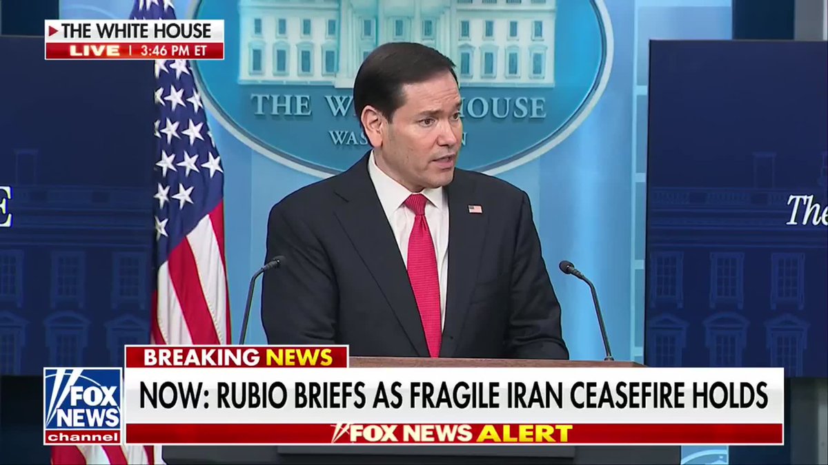 NEW: Secretary of State Marco Rubio says the entire world is a "victim" of the Iranian regime’s terror: "Look, the world is a victim of Iran, okay? The world is a victim of Iran because they're terrorists, because of what they're doing now in the streets." "But the people of Iran are daily victims of the regime, and the president has deep sympathy for what they're going through."