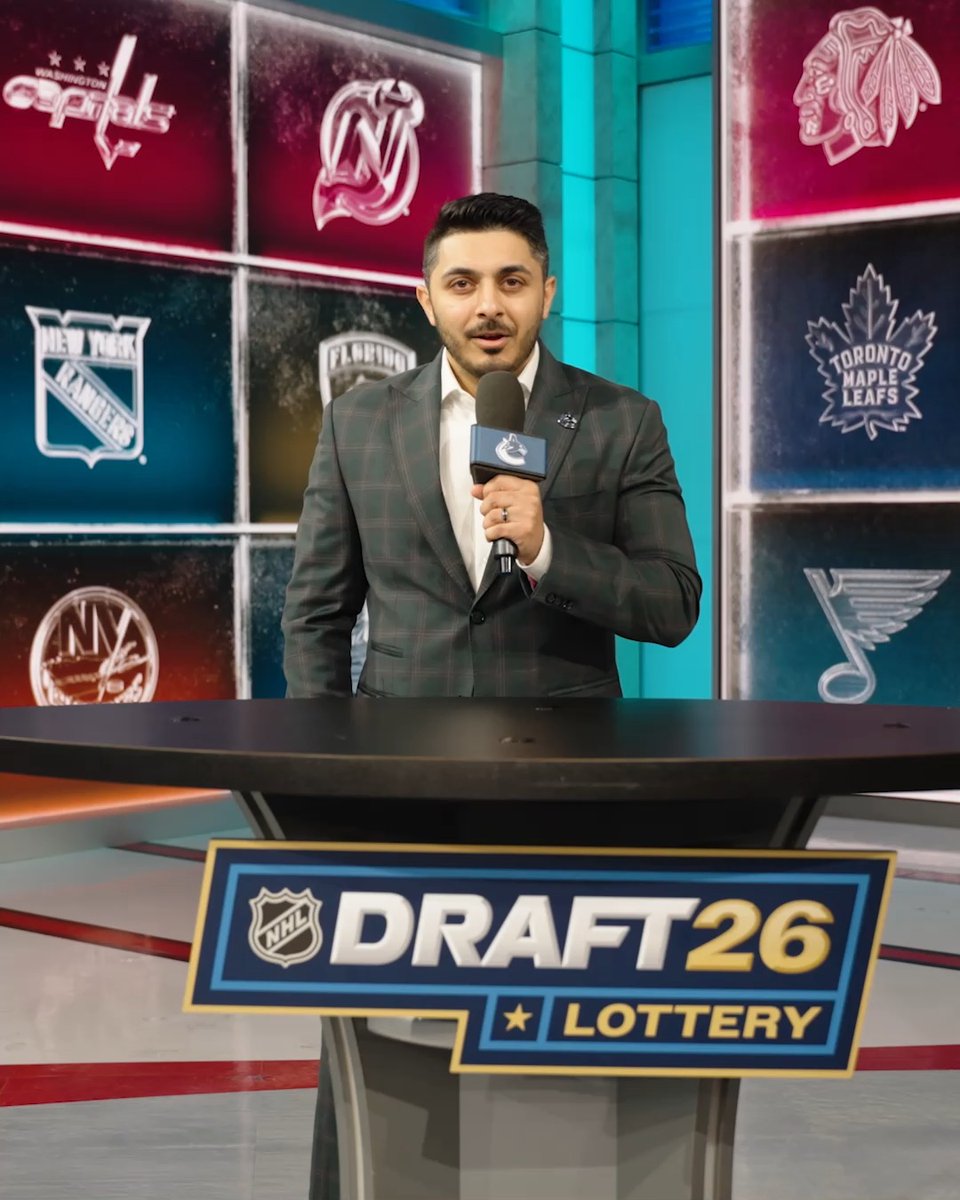 Checking in from New Jersey. 👀 Stay connected with our livestream at 3:30 PM at followed by the NHL Draft Lottery on Sportsnet.