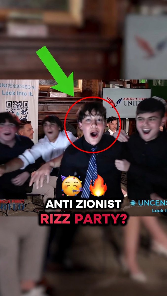 People cant stop talking about the anti zionist rizz party 🥳🔥