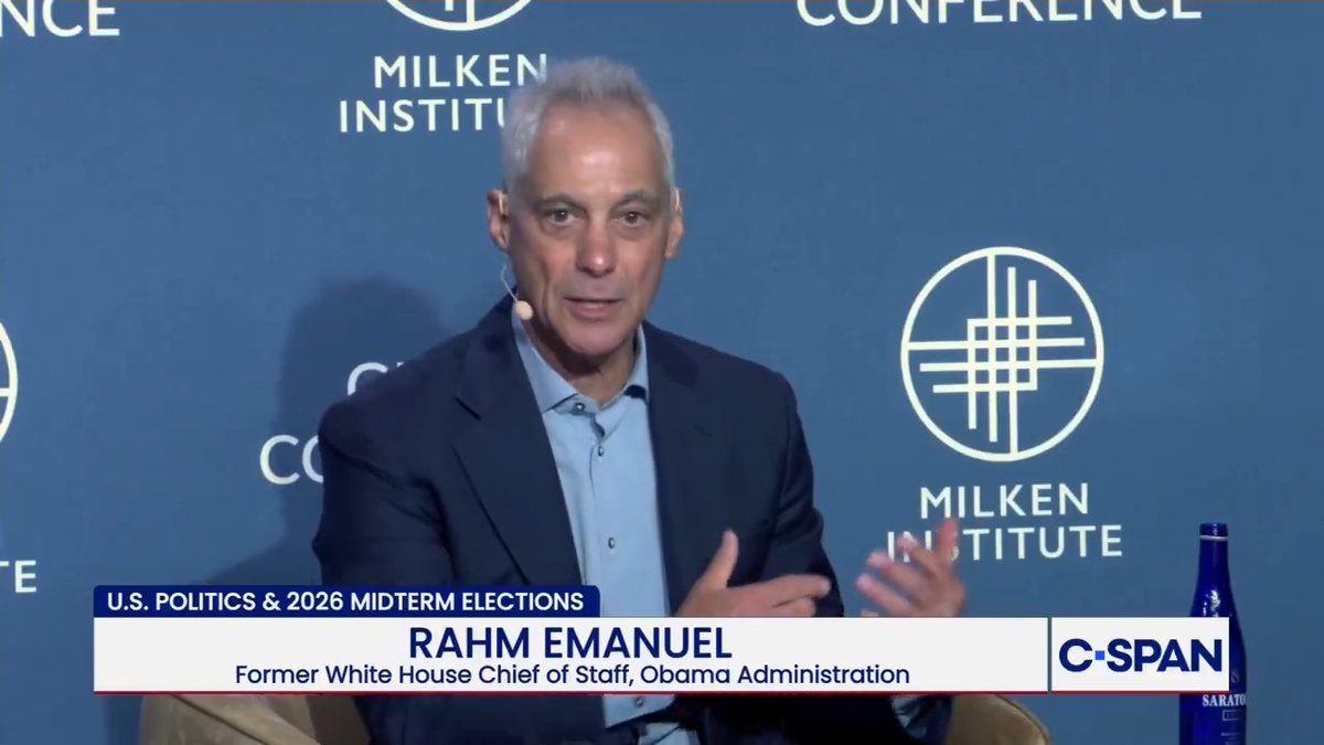 .Rahm Emanuel slams Glenn Youngkin (R-VA) on Iran conflict: "This was a war of choice, and it was a bad choice."