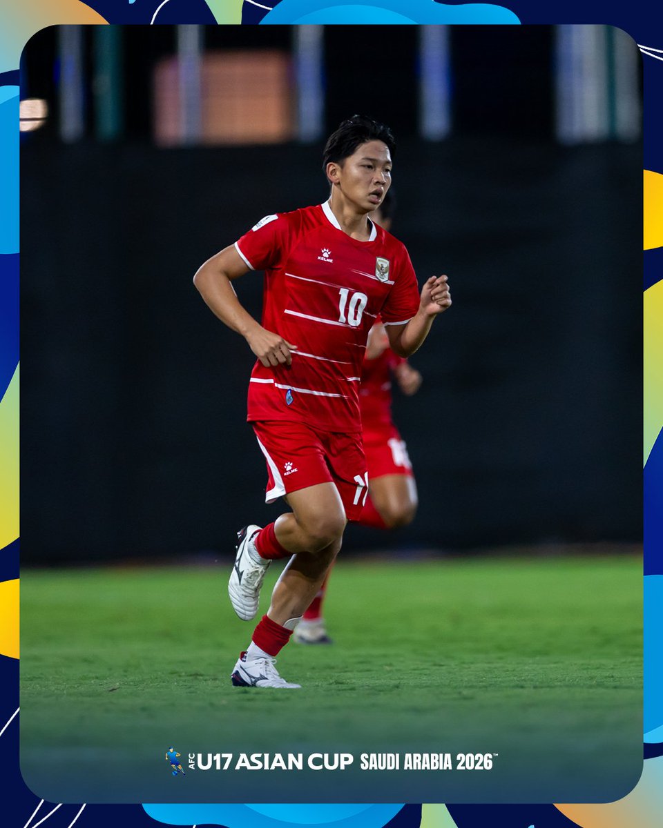 ⚽️ Keanu Senjaya delivers late! 🇮🇩 Indonesia find the breakthrough when it matters! #AFCU17 | #IDNvCHN