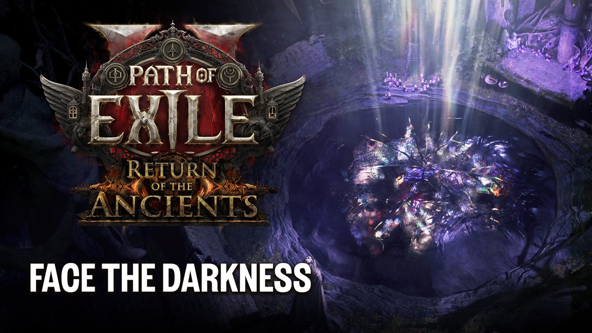 Face the Darkness below ☠️ Live Reveal - 1PM May 7 PDT ☠️ Play on PC and Consoles - 1PM May 29 PDT